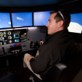 What type of flight simulator is used for private pilot training?